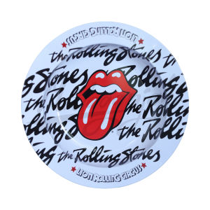 Small Ashtrays Rolling Stones Lion Rolling Cirucs Málaganjah Blanco